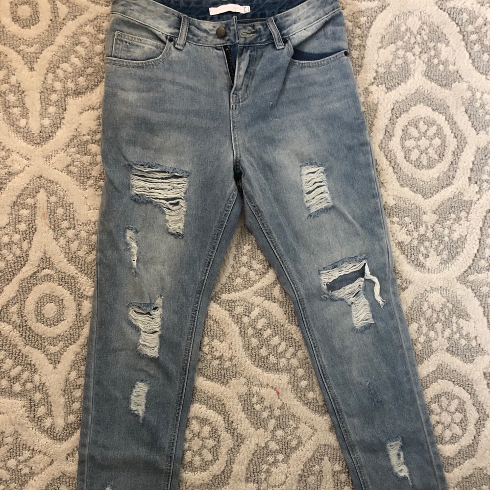 THE HIDDEN WAY mom jeans